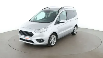Gebraucht Ford Tourneo Courier Titanium 101 PS (74 kW) 2019 Grau Van / Kleinbus
