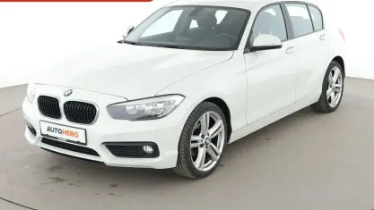Gebraucht BMW 118 Advantage 136 PS (100 kW) 2019 Weiß Kleinwagen