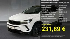 Lack weiss banquise/deckende l Gebraucht 2023 Opel Grandland X GS Line SUV | 21.840 € (Superpreis)