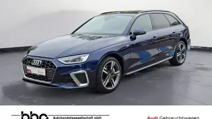 Gebraucht Audi A4 S-Line 204 PS (150 kW) 2023 Blau Kombi