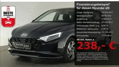 Neu Hyundai i20 Trend 101 PS (74 kW) 2025 Aurora grey Kleinwagen