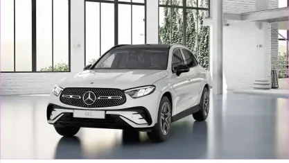 Gebraucht Mercedes GLC300e AMG 204 PS (150 kW) 2025 Weiß SUV