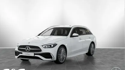 Second-hand Mercedes C220 AMG 200 CP (147 kW) 2022 Alb Break