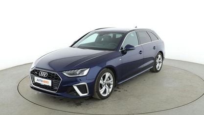 Gebraucht Audi A4 S-Line 204 PS (150 kW) 2022 Blau Kombi