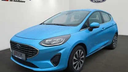 Gebraucht Ford Fiesta Titanium 101 PS (74 kW) 2022 Boundless blue Kleinwagen