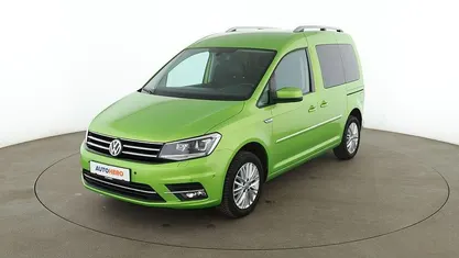 Gebraucht VW Caddy Highline 125 PS (91 kW) 2018 Grün Van / Kleinbus