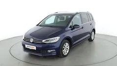 Blau Gebraucht 2017 VW Touran Highline Van / Kleinbus | 19.700 € (Fairer Preis)