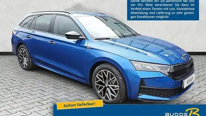 Neu Skoda Octavia SportLine 150 PS (110 kW) 2025 Raceblau metallic Kombi
