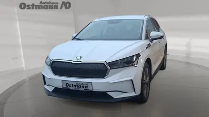 Gebraucht Skoda Enyaq iV Loft 131 kW (179 PS) 2021 Weiß SUV