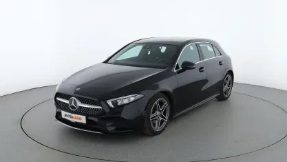 Gebraucht Mercedes A180 AMG line 136 PS (100 kW) 2021 Schwarz Limousine