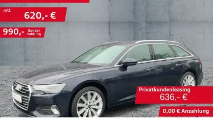 Gebraucht Audi A6 Sport 286 PS (210 kW) 2021 Firmamentblau metallic Kombi