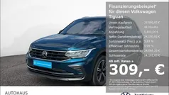 Blau Gebraucht 2022 VW Tiguan Active SUV | 29.990 € (Fairer Preis)