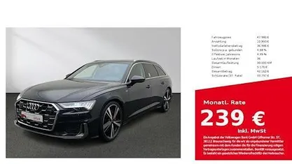 Blau Gebraucht 2023 Audi A6 S-Line Kombi | 47.980 € (Fairer Preis)
