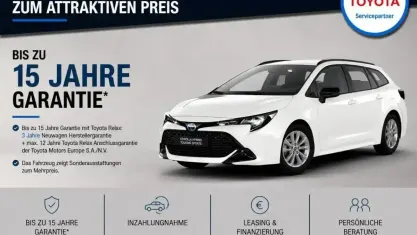Neu Toyota Corolla Active 140 PS (102 kW) 2026 Weiß Kombi
