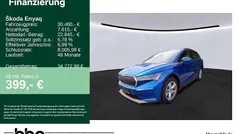 Blau Gebraucht 2022 Skoda Enyaq iV SUV | 30.460 € (Guter Preis)