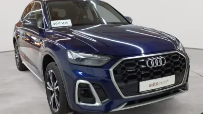 Gebraucht Audi Q5 S-Line 265 PS (194 kW) 2021 Navarrablau metallic SUV