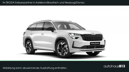 Nowe Skoda Kodiaq SportLine 193 KM (141 kW) 2026 Biały SUV