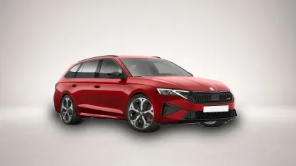 Neu Skoda Octavia RS 265 PS (194 kW) 2025 Rot Kombi