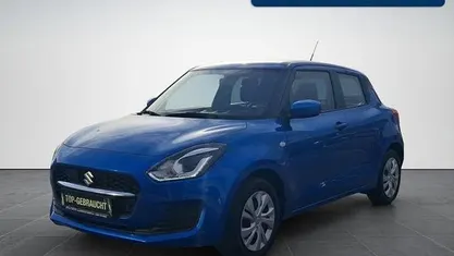 Gebraucht Suzuki Swift Comfort 83 PS (61 kW) 2021 Blau metallic Kleinwagen
