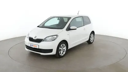 Gebraucht Skoda Citigo Clever 60 PS (44 kW) 2018 Weiß Kleinwagen