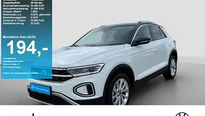 Pure white Gebraucht 2024 VW T-Roc Style SUV | 29.650 € (Fairer Preis)