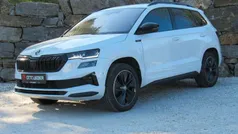 Weiß Gebraucht 2024 Skoda Karoq SportLine SUV | 38.690 € (Fairer Preis)
