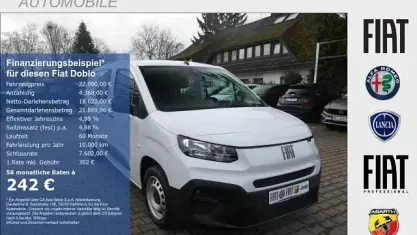 Gebraucht Fiat Doblò 131 PS (96 kW) 2024 Gelato weiss Van / Kleinbus