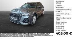 Grau Gebraucht 2023 Audi Q3 S-Line SUV | 35.890 € (Fairer Preis)
