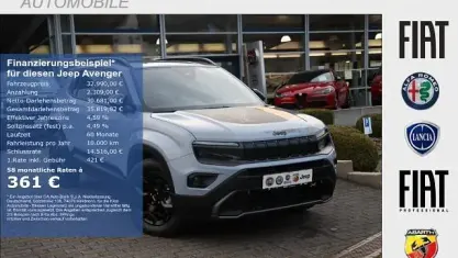 Neu Jeep Avenger North 145 PS (106 kW) 2026 Storm grey (grau) SUV