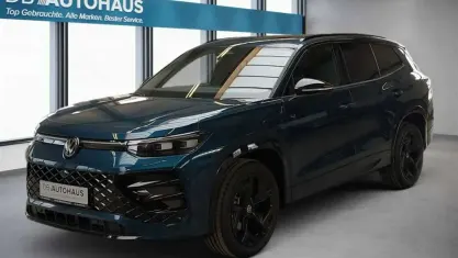 Brugt VW Tayron R-line 272 HK (200 kW) 2025 Blå SUV