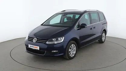 Gebraucht VW Sharan Comfortline 2015 Blau Van / Kleinbus