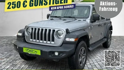 Gebraucht Jeep Wrangler 200 PS (147 kW) 2020 Pscbillet silver metallic SUV