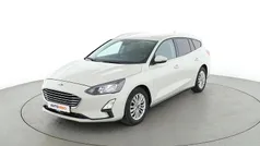 Weiß Gebraucht 2020 Ford Focus Titanium Kombi | 18.580 € (Fairer Preis)