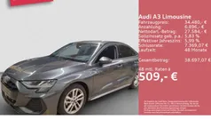 Daytonagrau perleffekt Gebraucht 2025 Audi A3 S-Line Limousine | 34.480 € (Superpreis)
