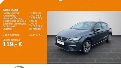 Usata Seat Ibiza Style 116 CV (85 kW) 2024 Grigio Berlina