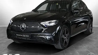 Gebraucht Mercedes GLC220 AMG 197 PS (144 kW) 2023 Metalliclack obsidianschwarz SUV