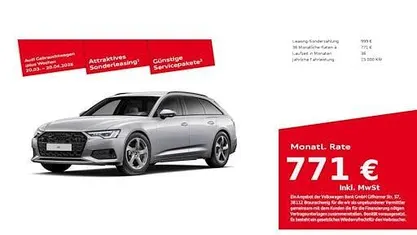 Gebraucht Audi A6 Advanced Plus 245 PS (180 kW) 2025 Florettsilber metallic Kombi