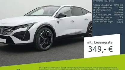 Gebraucht 2025 Peugeot 408 GT GT Limousine | 42.990 € (Fairer Preis)