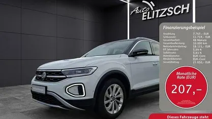 Pure white Gebraucht 2022 VW T-Roc Style SUV | 25.890 € (Fairer Preis)