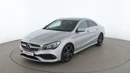 Gebraucht Mercedes CLA180 AMG line 122 PS (89 kW) 2018 Silber Coupé