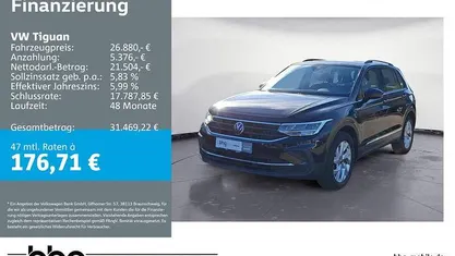 Gebraucht VW Tiguan Life 150 PS (110 kW) 2022 SUV