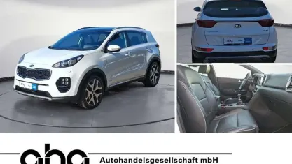 Gebraucht Kia Sportage GT-Line 177 PS (130 kW) 2018 Deluxeweiß metallic SUV