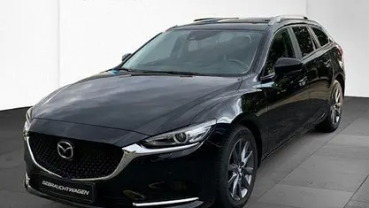 Jet black Gebraucht 2023 Mazda 6 Center-Line Kombi | 25.450 € (Guter Preis)