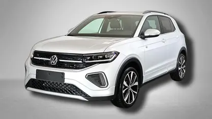 Neu VW T-Cross R-line 116 PS (85 kW) 2025 Reflexsilber metallic SUV