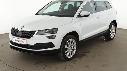 Gebraucht Skoda Karoq Style 150 PS (110 kW) 2017 Weiß SUV