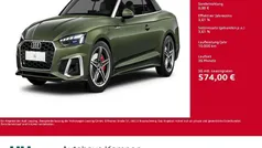 Distriktgrün metallic Gebraucht 2024 Audi A5 Cabriolet S-Line Cabrio | 54.980 € (Fairer Preis)
