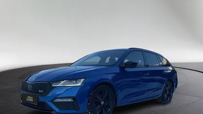 Gebraucht Skoda Octavia RS 245 PS (180 kW) 2021 Raceblau metallic Kombi