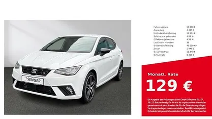 Gebraucht Seat Ibiza FR 116 PS (85 kW) 2020 Weiß Limousine