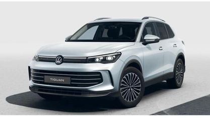 Neu VW Tiguan Elegance 150 PS (110 kW) 2025 Oyster silver metallic SUV
