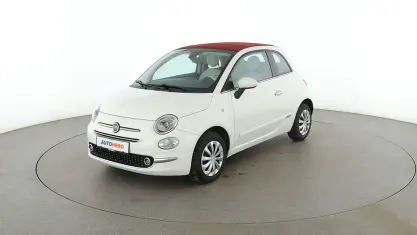 Używany Fiat 500C Lounge 69 KM (50 kW) 2018 Biały Kabriolet
